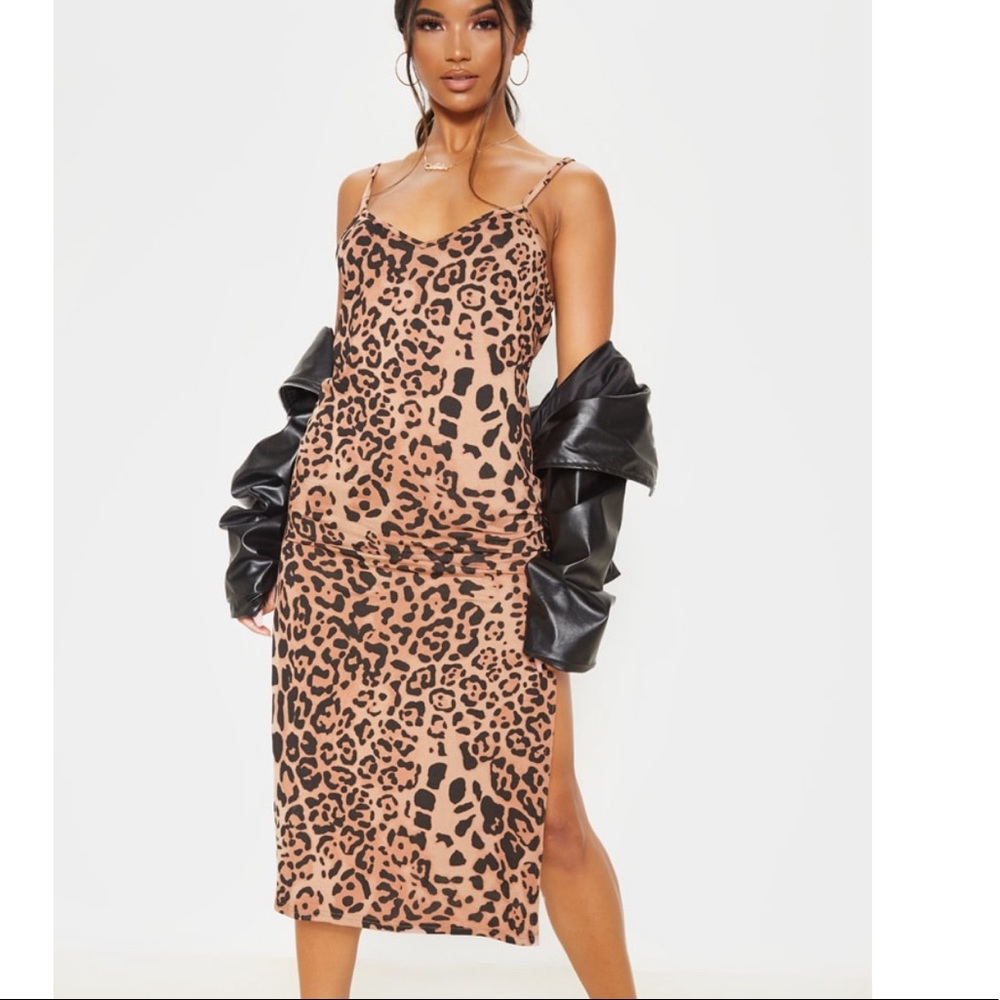 Cheetah dress NWOT